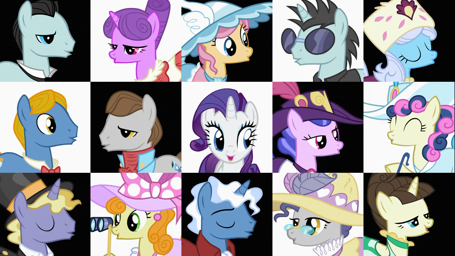 North Star, Swan Song, Linky, Sea Swirl, Bon Bon, Carrot Top, Silver Frames, and Fine Line all fancy and oooing
